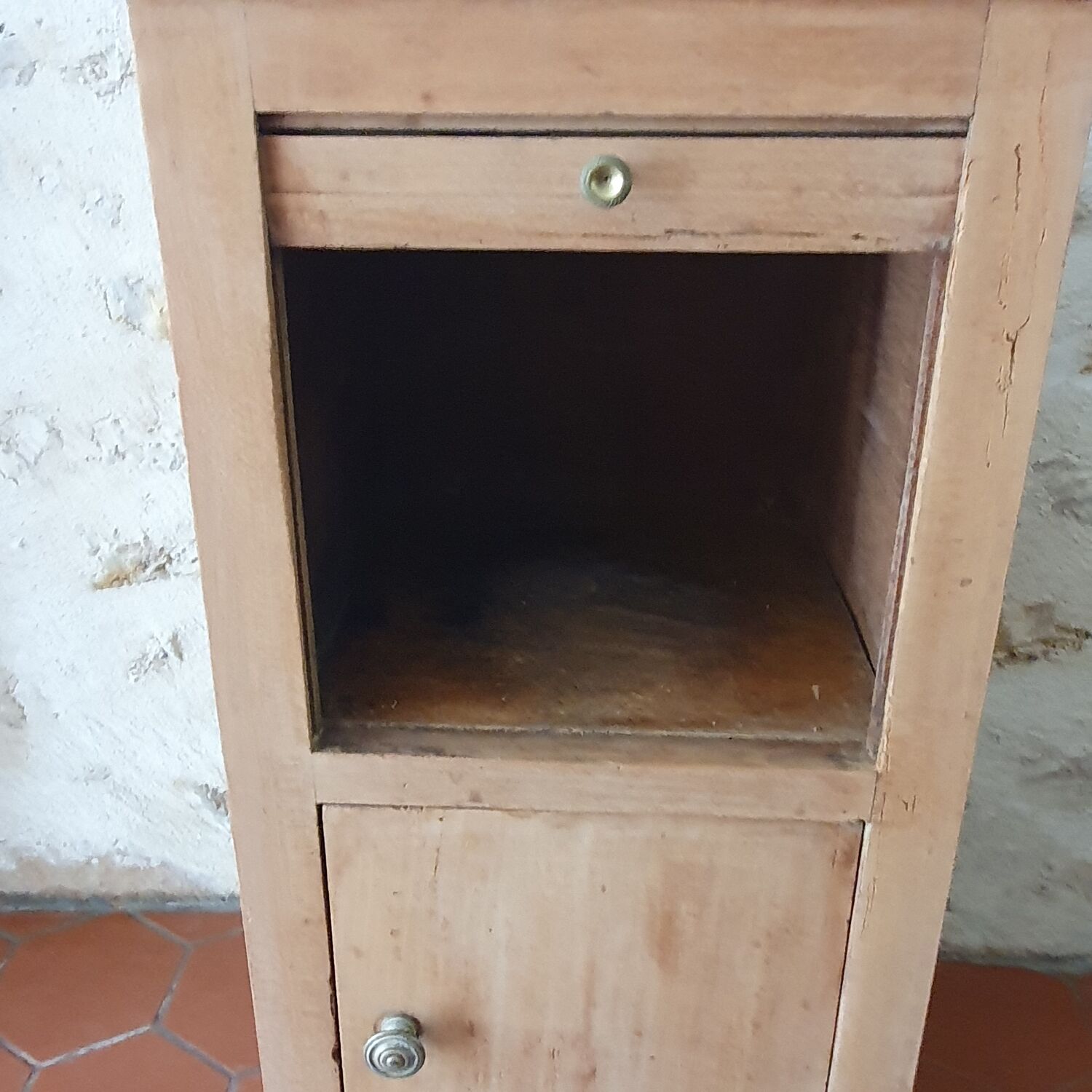 Vintage bedside table