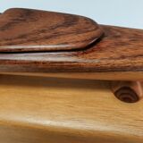 Kayak scale model violet wood