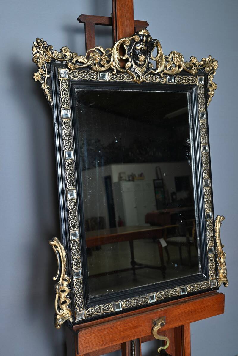 Miroir à Fronton, époque Napoléon III – 2ème moitié XIXe