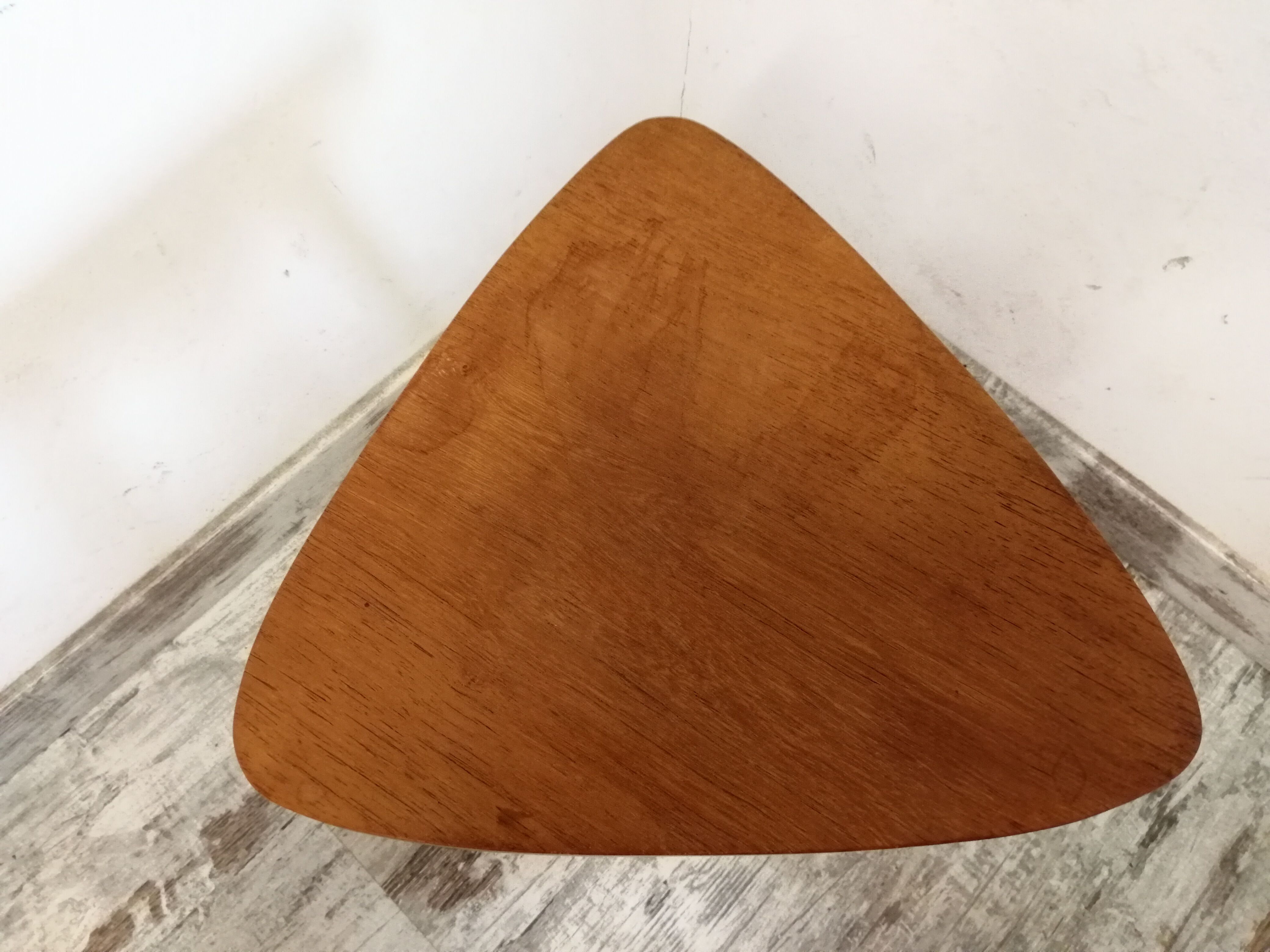 Scandinavian tripod stool