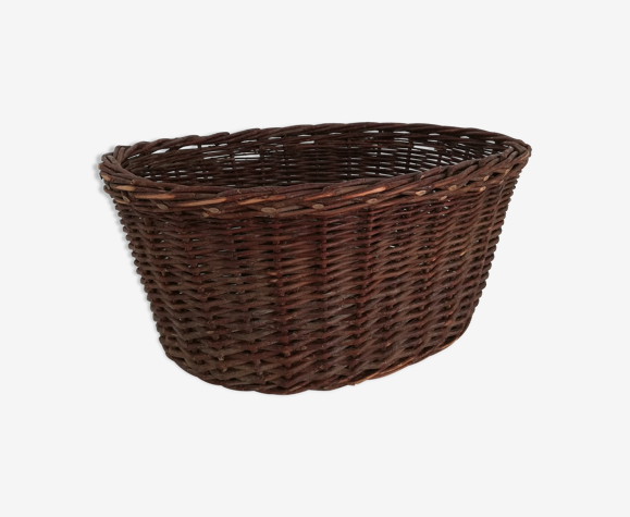 Vintage wicker basket