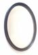 Large oval Louis-Philippe mirror 19th century