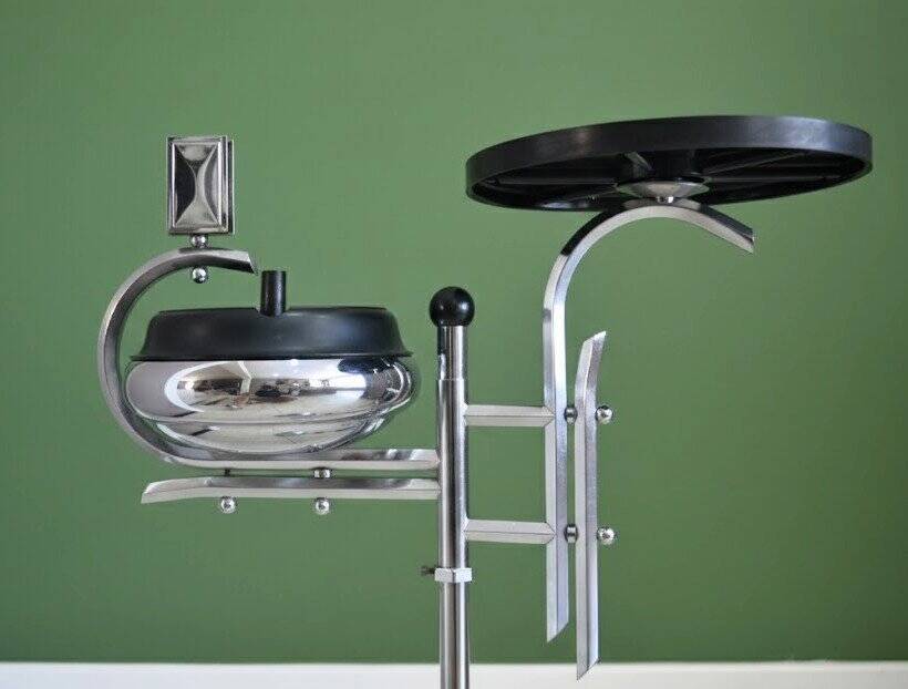 smoker's stand Art Deco by Demeyere