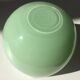 Danish green crystal vase Royal Copenhagen