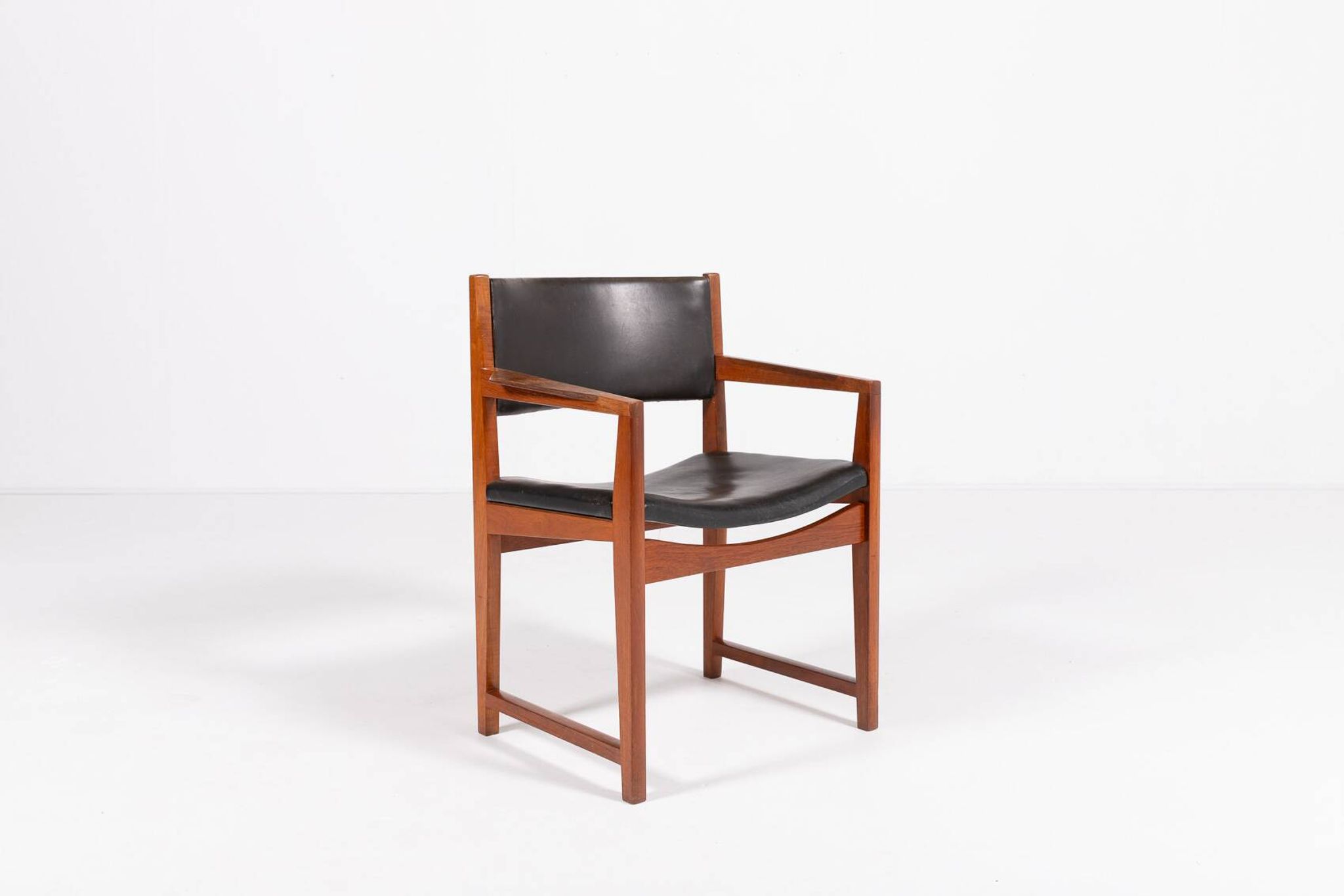 Fauteuil danois moderne du milieu du siècle par Peter Hvidt et Orla Mølgaard-Nielsen