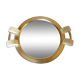 Plateau miroir art déco