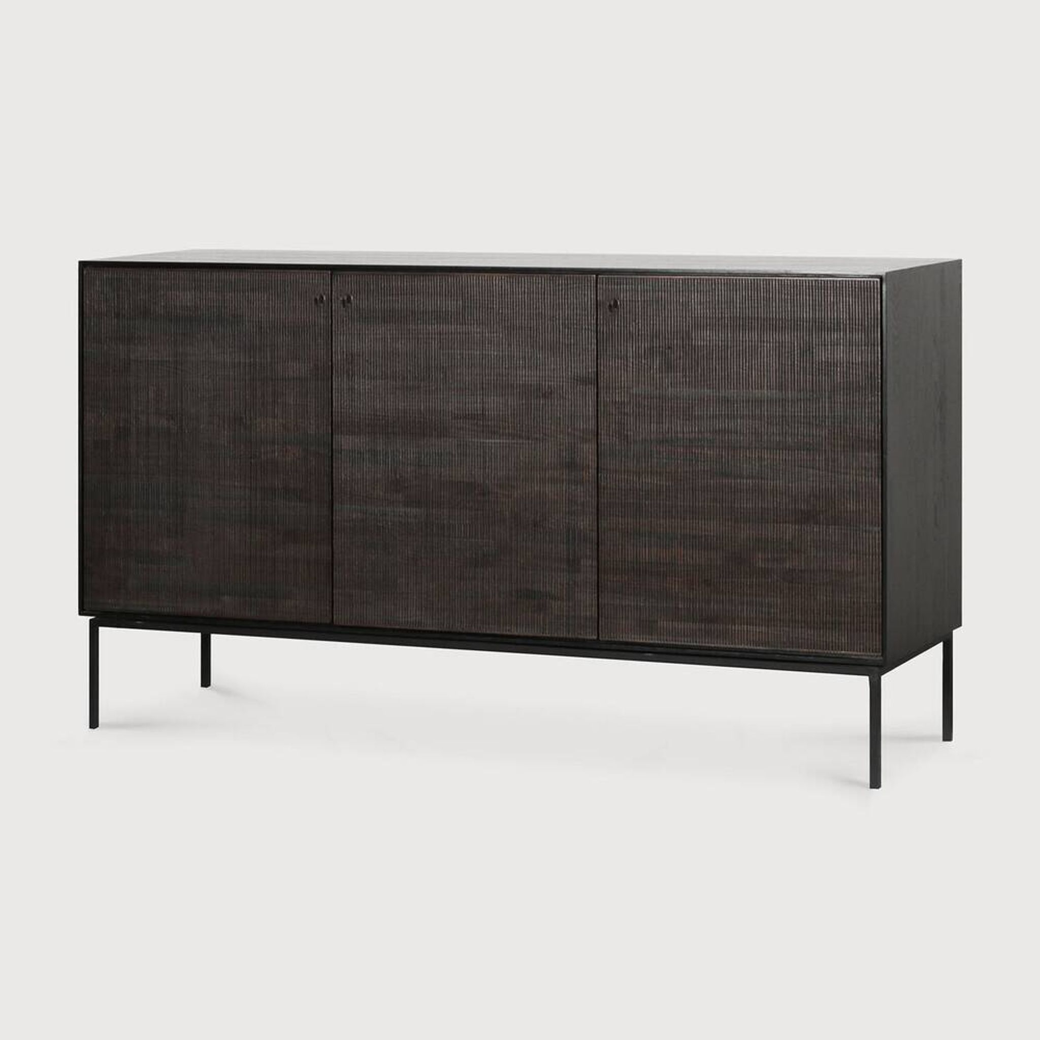 Buffet Ethnicraft solid wood grooves