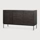 Buffet ethnicraft grooves solid wood