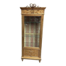 Louis XVI style gilded display case.