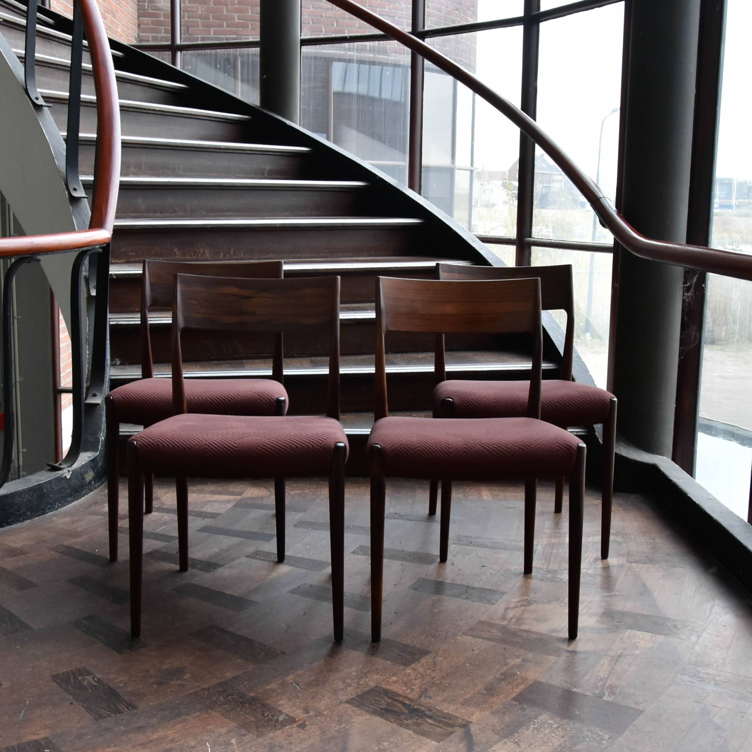 4 chaises de salle à manger danoises