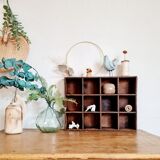 Old wooden workshop locker