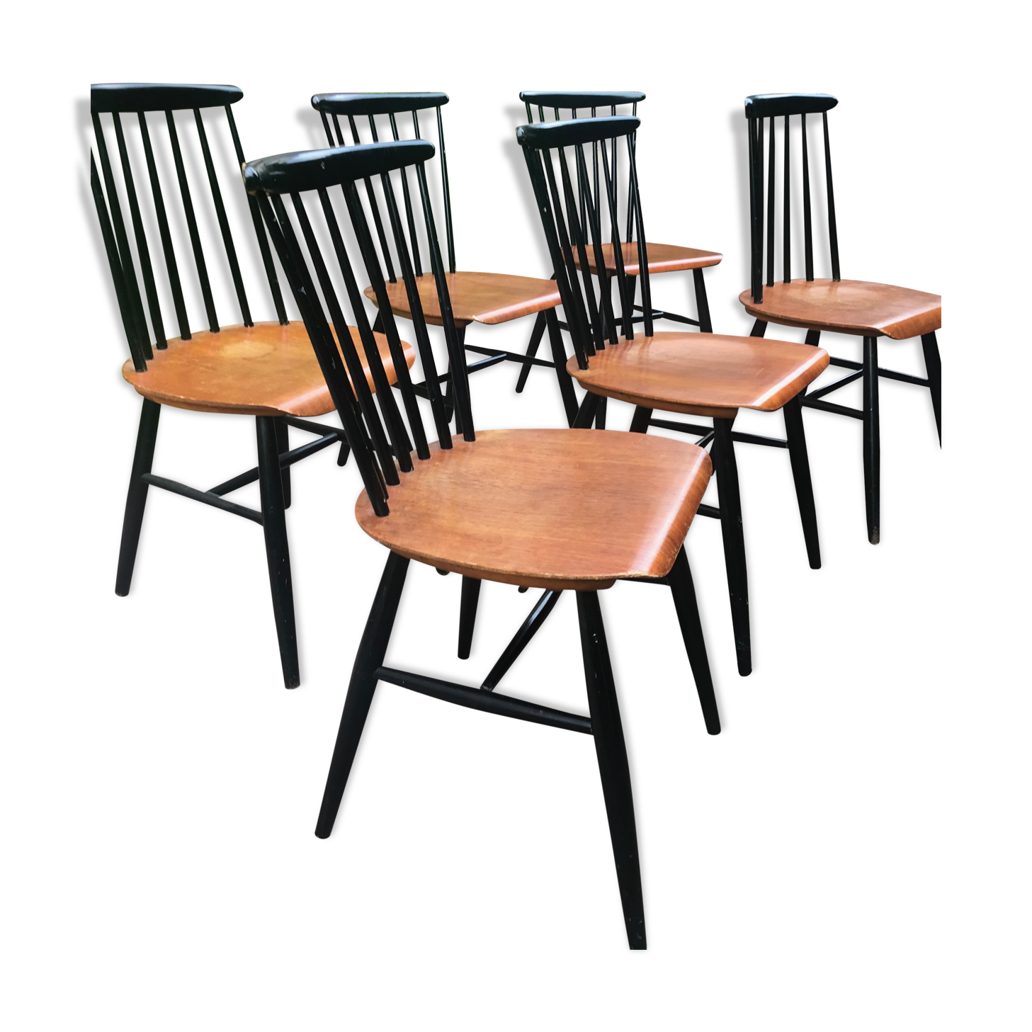 Ilmari Tapiovaara  6 chairs