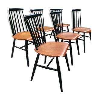 Ilmari Tapiovaara  6 chairs
