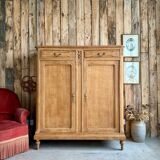 Large antique high oak sideboard