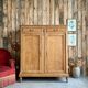 Grand buffet haut ancien en chêne