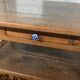 Old farmhouse console in solid oak