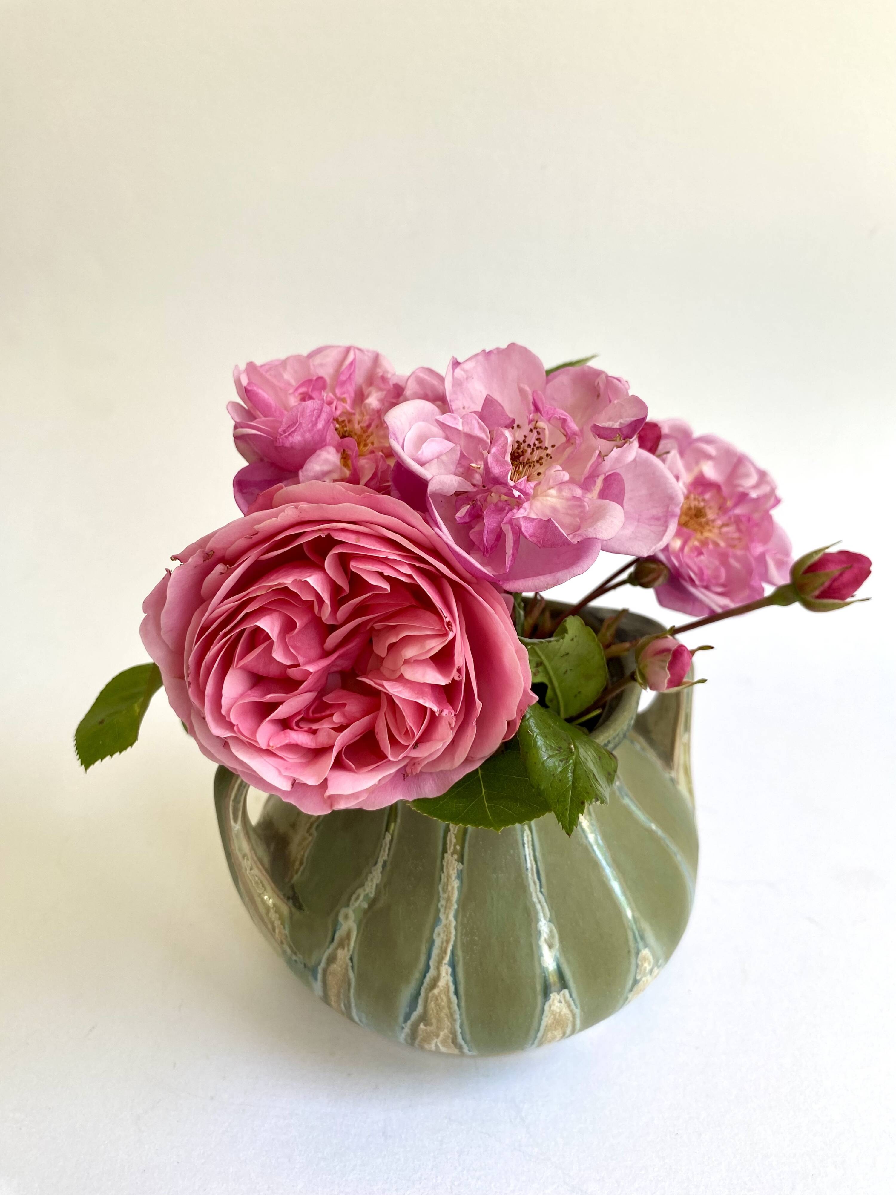 Denbac pot, flamed stoneware 1920