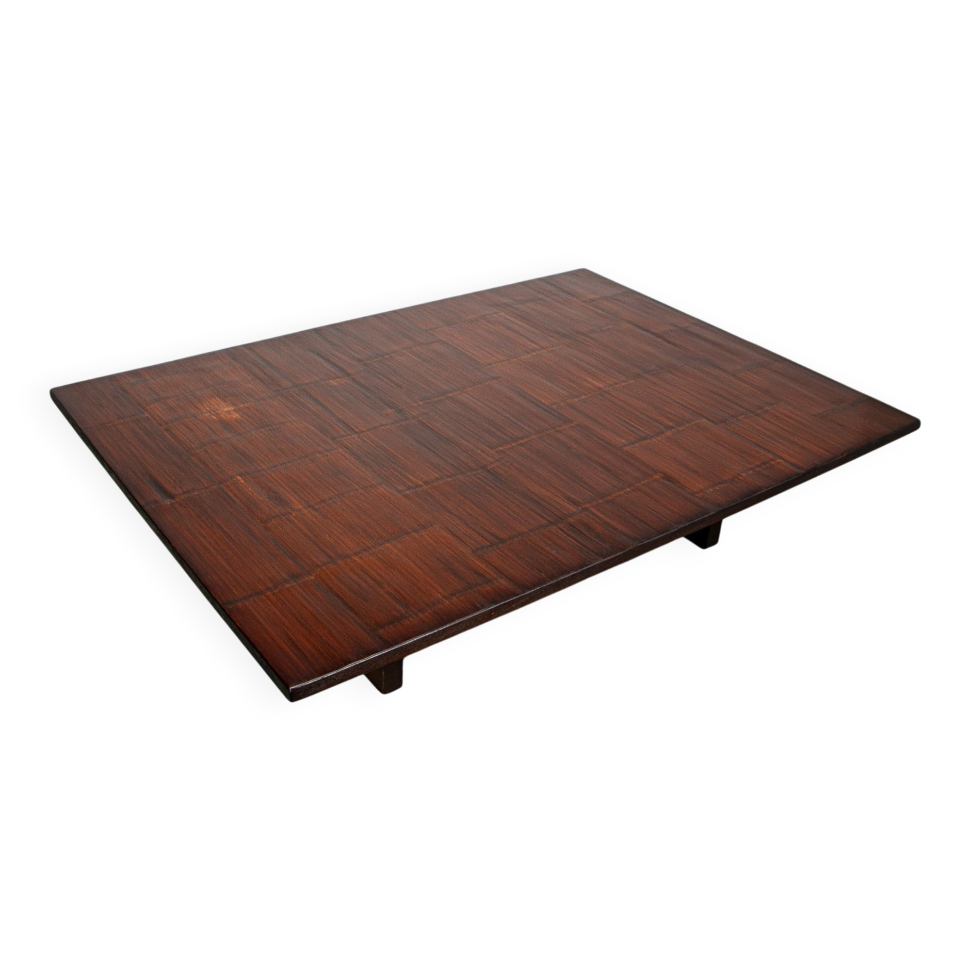 Table basse en bambou Opium d'Axel Vervoordt, vers 1980.