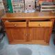 Buffet de cuisine 2 portes en pin