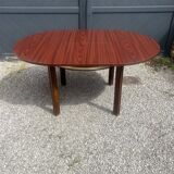 Round table with extensions, Scandinavian design.