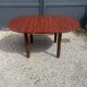 Round table with extensions, Scandinavian design.