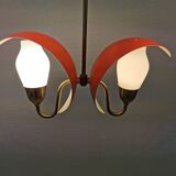 Incredible Chandelier / hanging lamp from Danish Fog & Mørup, estimated 1950s