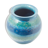 Vase boule bitossi d'aldo londi à rimini