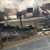 Impressionist painting on canvas, Kerfily