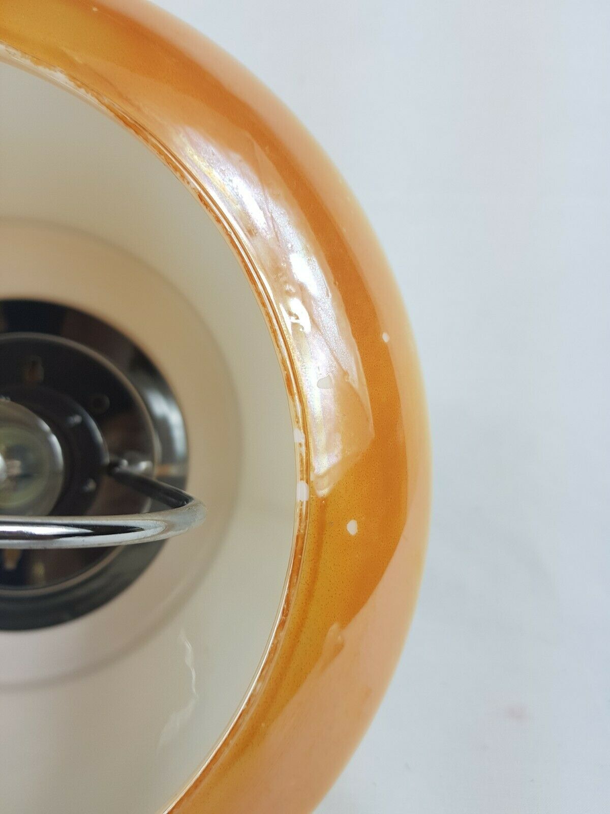 Suspension opaline goes up and down 60-70 signed Silent Italy.