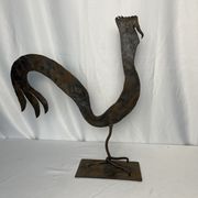 Vintage sculpture metal G. Raveneau circa 1970