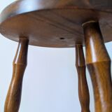 Vintage Turned Wooden Tripod