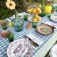 Exceptional set of 15 large mismatched plates.