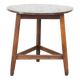 Antique English pinewood cricket table/side table from the late 18th century