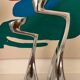 Set of 2 Swan candle holders by Matthew Hilton