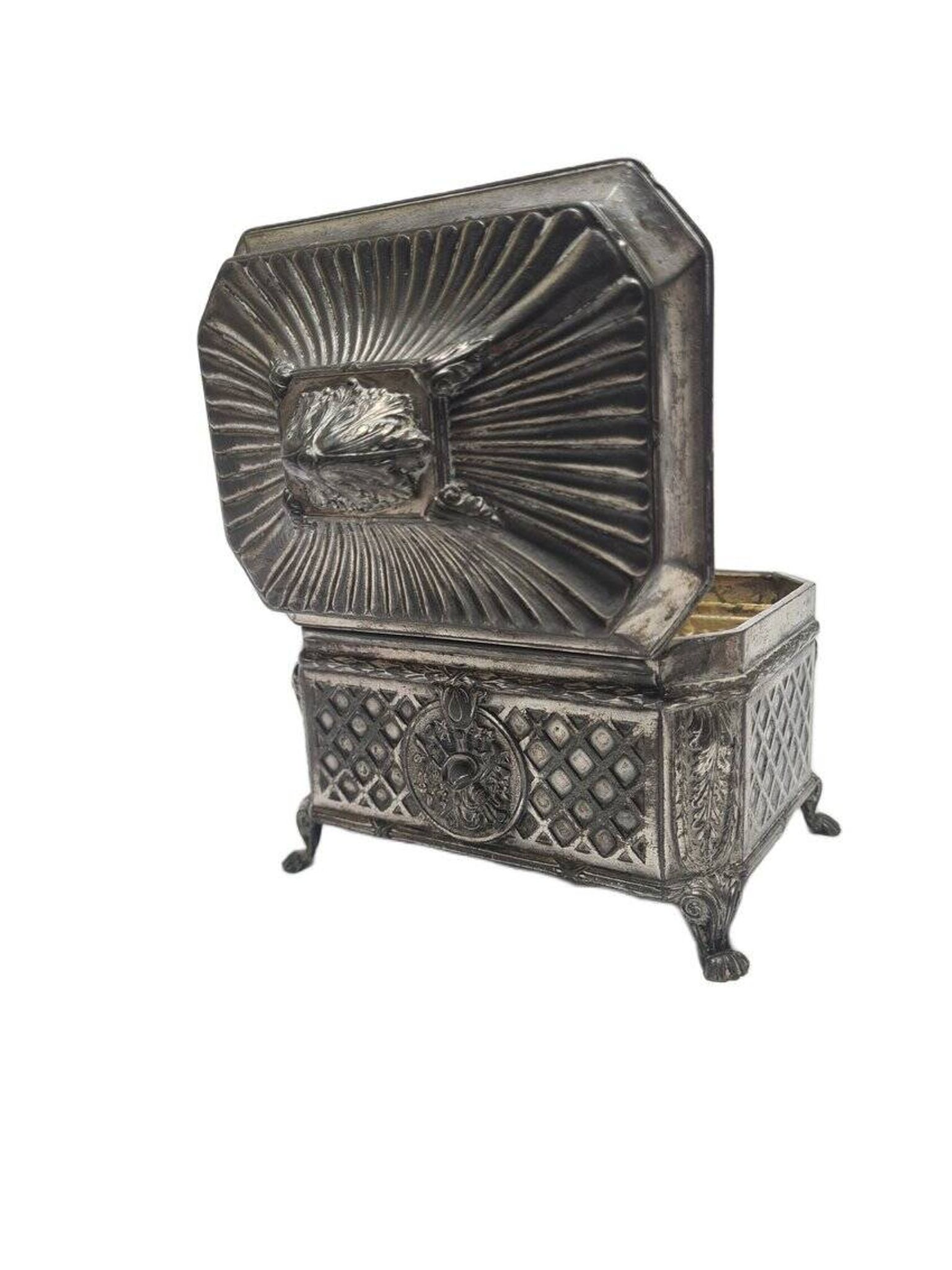 Sucrier éclectique allemand de WMF, années 1890