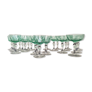 service de verres en