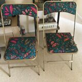 Renovated folding chairs