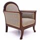 Biedermeier armchairs, Northern Europe, circa 1880.