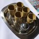 Scandinavian stainless steel tray rectangle rounded edges