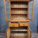 Two-body antique buffet in solid pine – glazed dresser – country style