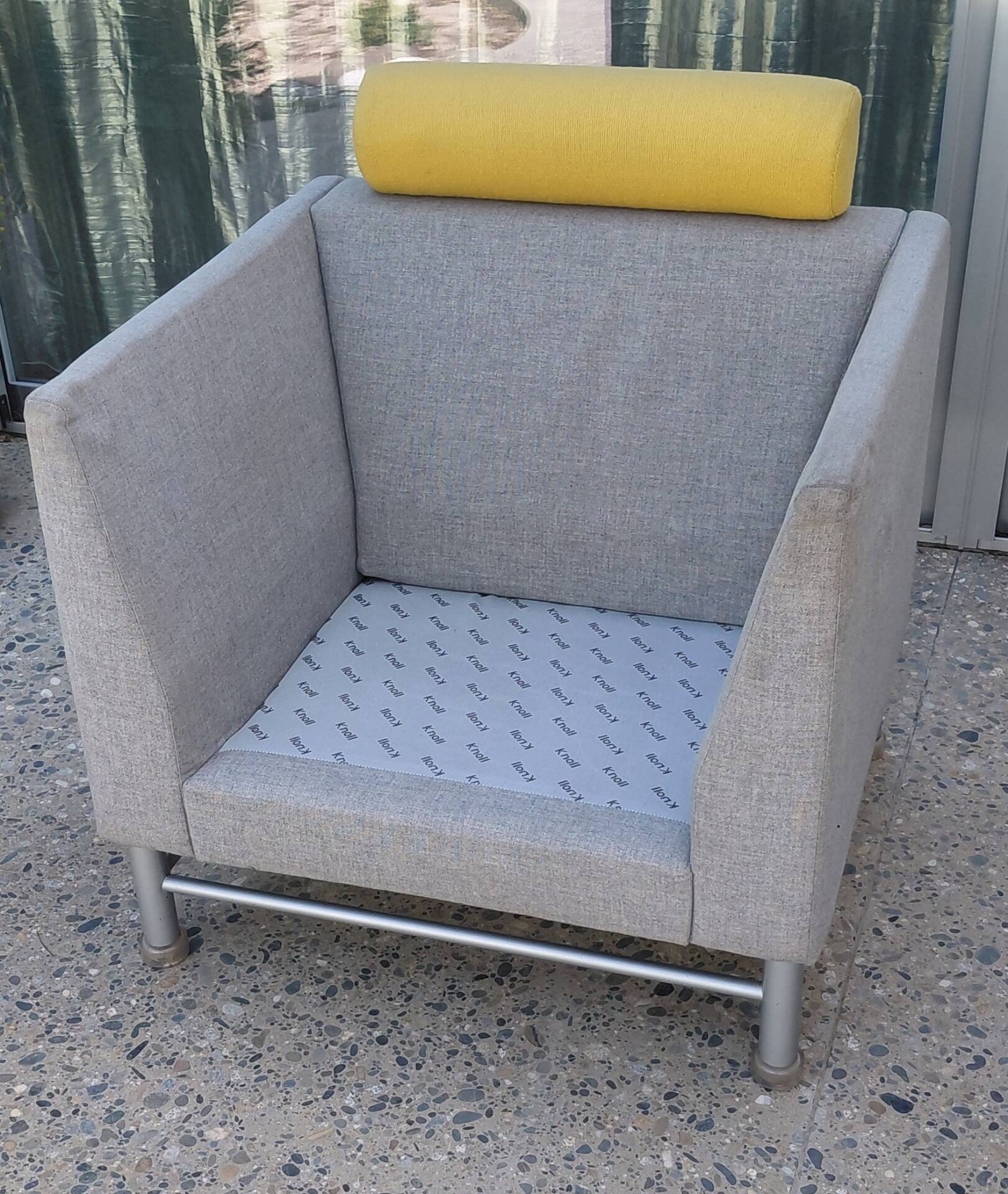 Pair of East Side armchairs by Ettore Sottsass for Knoll