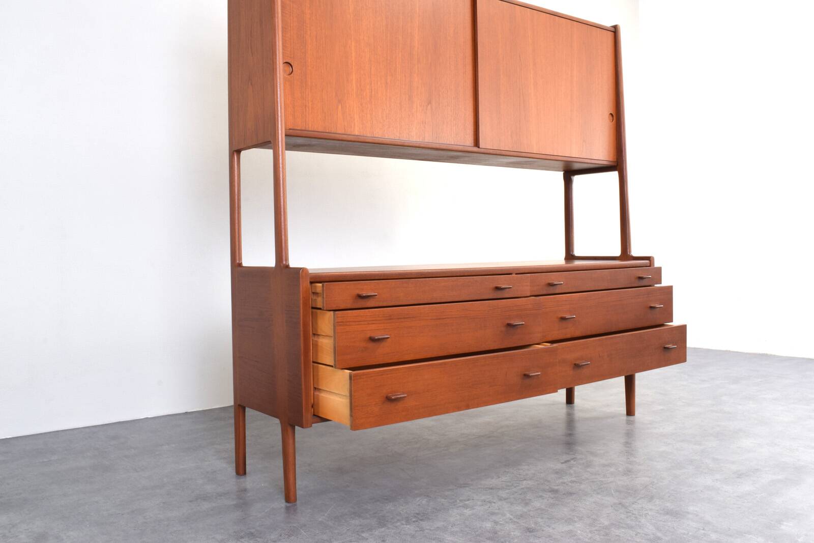 Mid-Century Danish Teak Credenza Model RY-20 by Hans Wegner for Ry Møbler