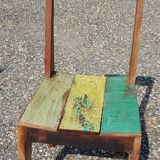 Teak table with 6 chairs