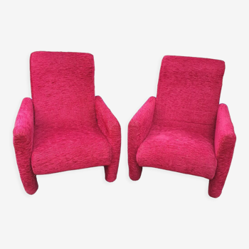 Pair armchairs 70