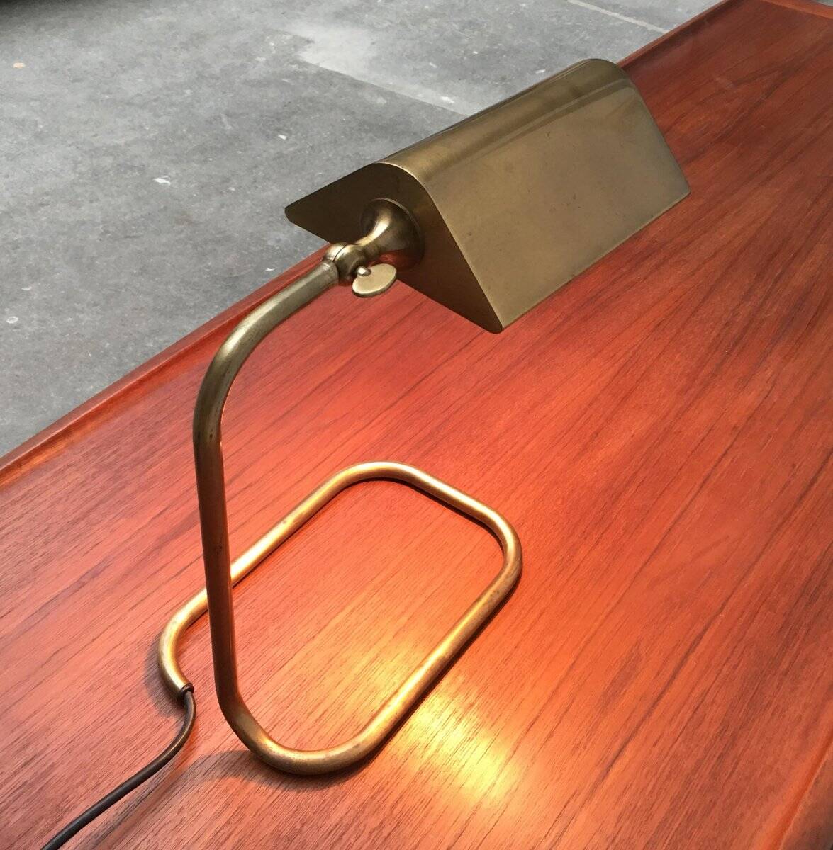 Hollywood Regency table lamp by Florian Schulz, 1970s