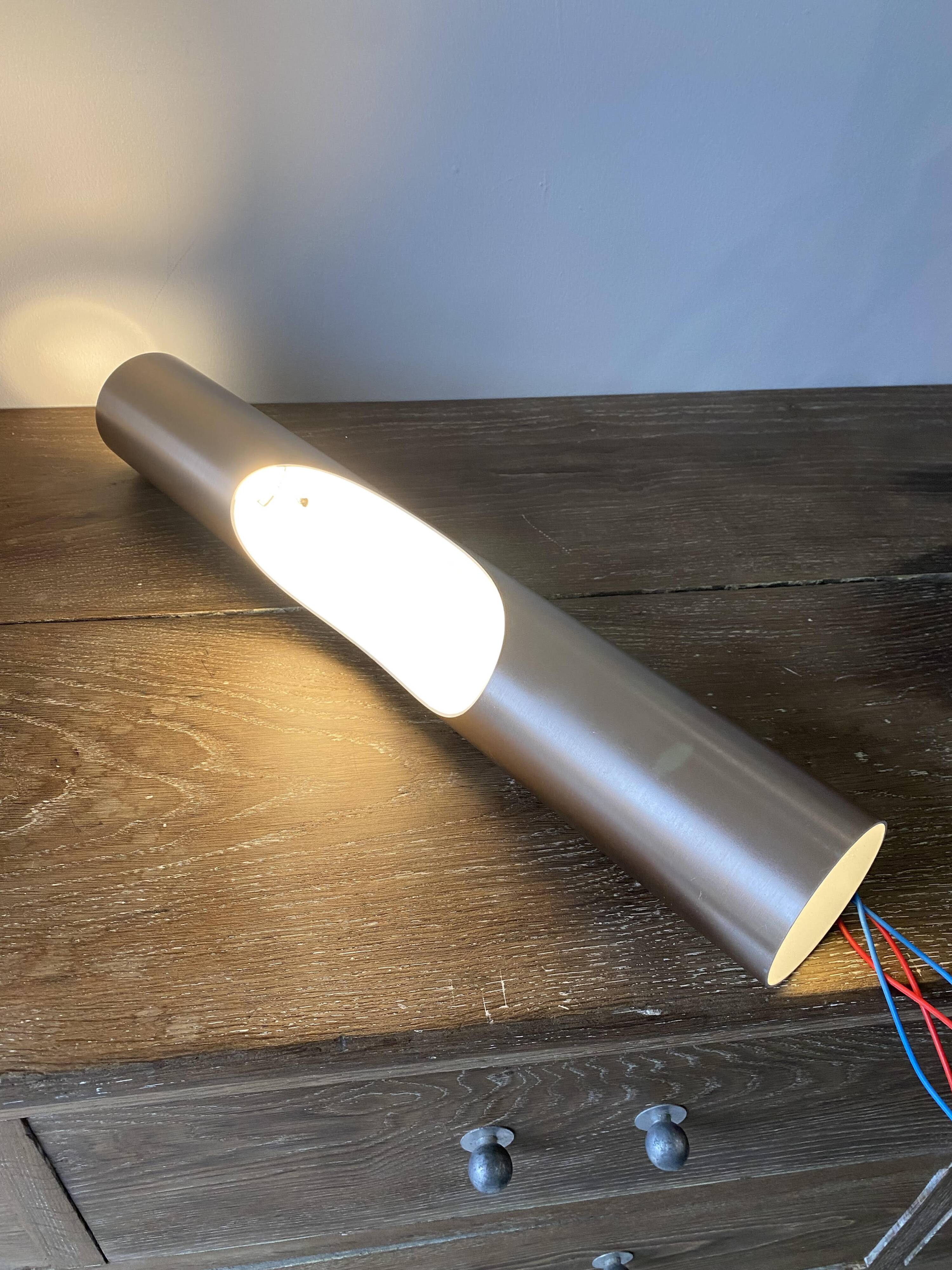 N1 Sconce Fuga XL copper / rosé wall lamp Raak Komulainen 1970 vintage