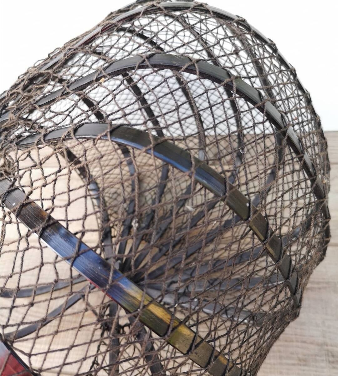 Vintage bamboo basket