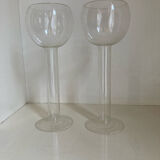 Pair of modernist candlesticks