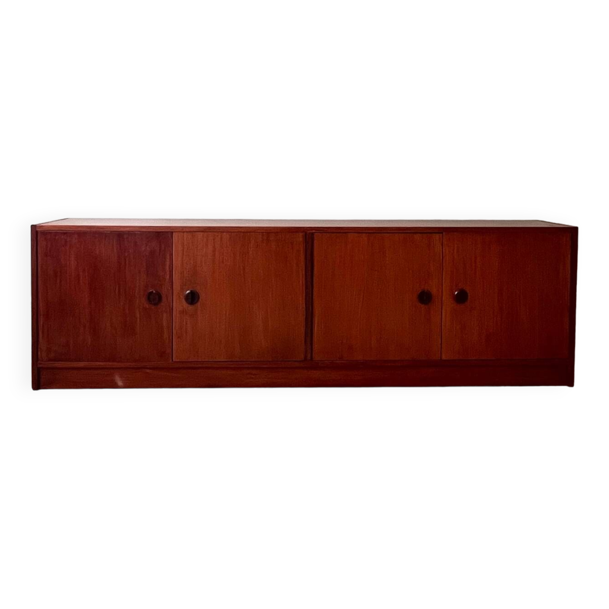 Vintage 70's sideboard with cat eyes handles