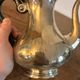 Silver-Plated Engraved Coffee Pot La Forêt Pin Belle Époque Boulenger